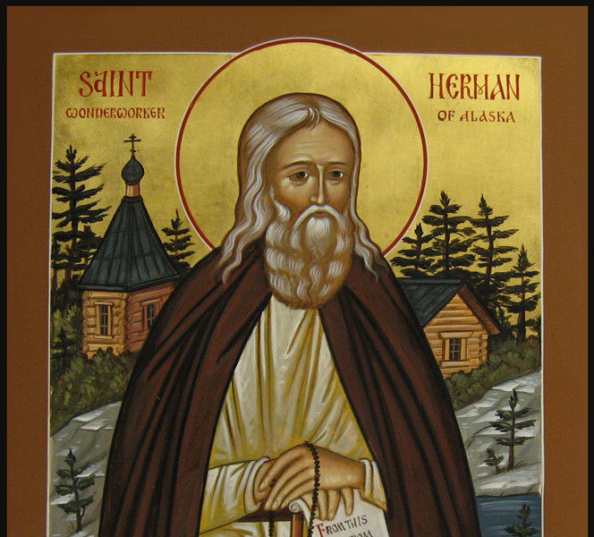 St Herman Icon